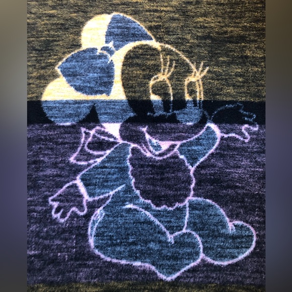 Vintage Biederlack Disney Baby Minnie Mouse Blanket - Picture 6 of 6